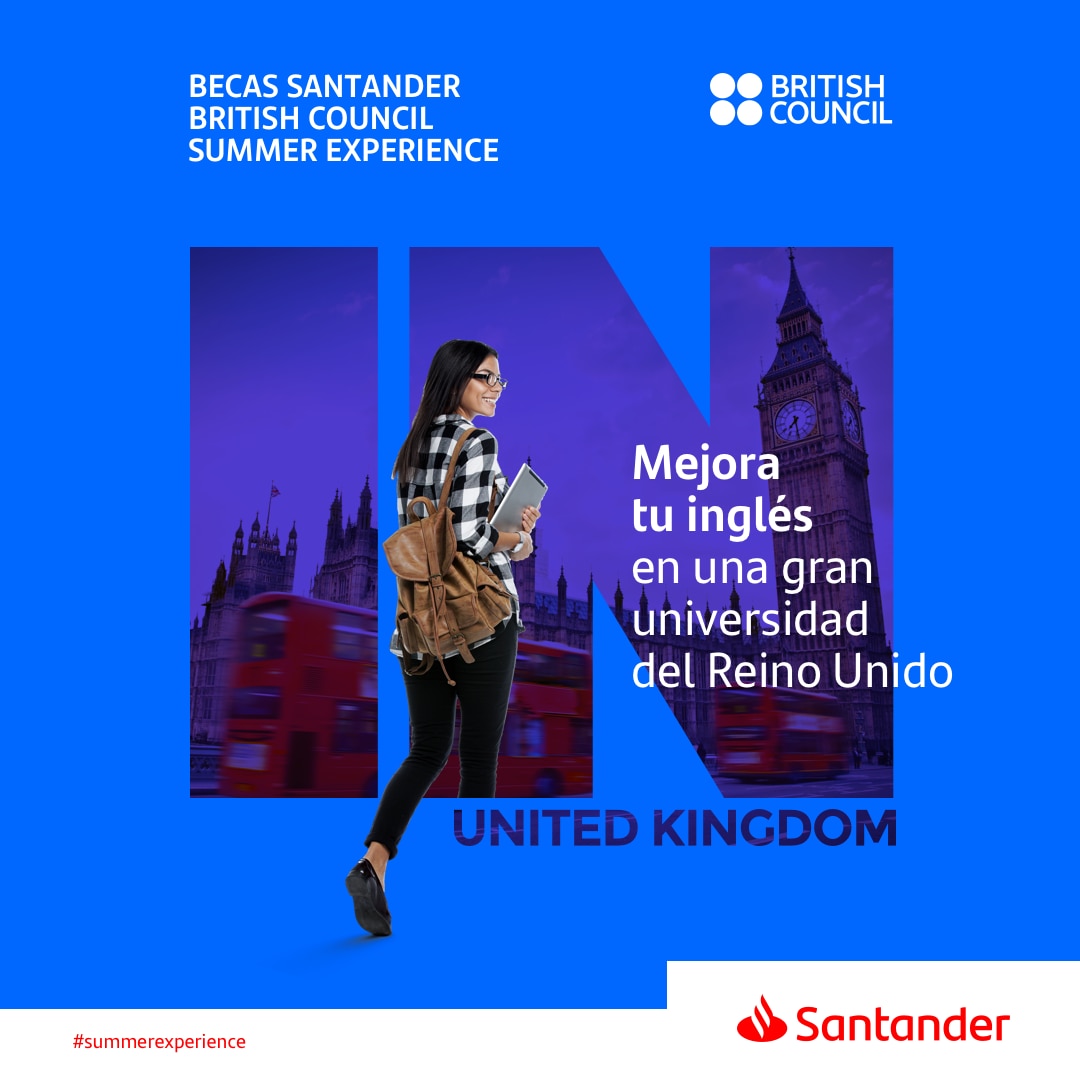 Santander British Council Summer Experience Scholarships British Council