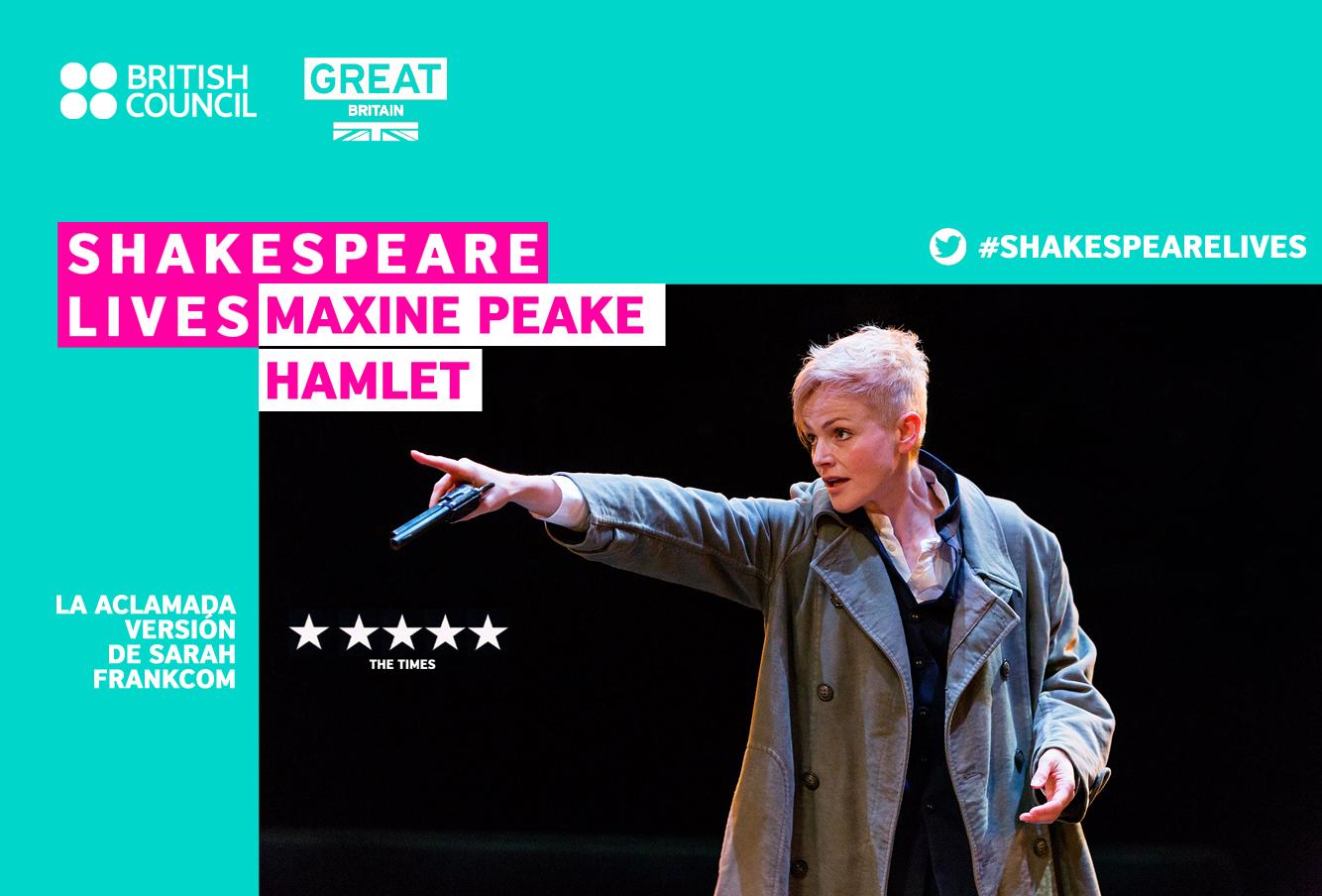 Maxine Peak as Hamlet British Council